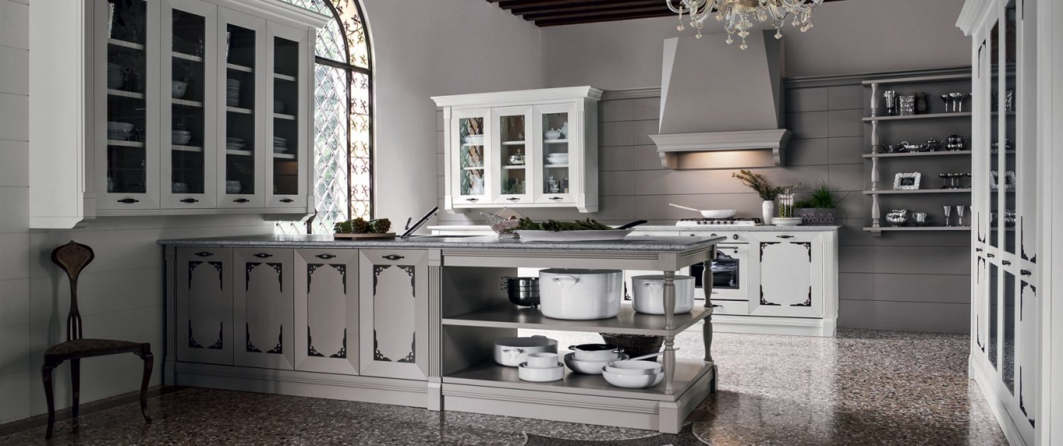 Contemporary kitchen design — Platinum House Dubai