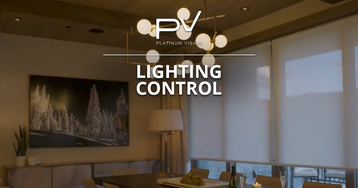 Smart lighting control keypad set into joinery in a Dubai villa